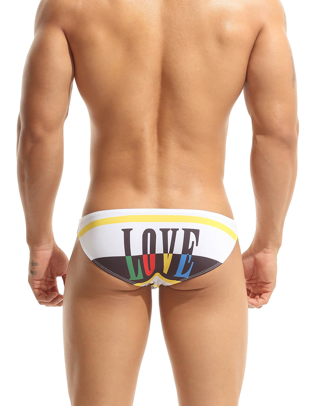 Cueca de Banho Love Homem SEOBEAN