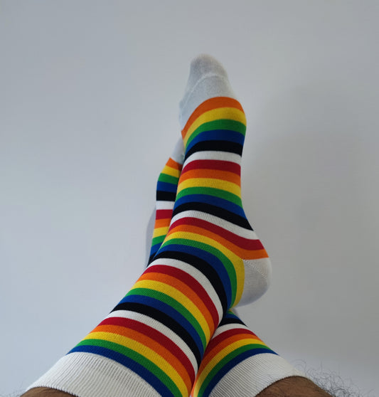 Chaussette Multi Couleur LGBT Rainbow