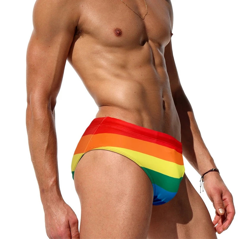 Maillot de Bain Homme JESSBORN Rainbow