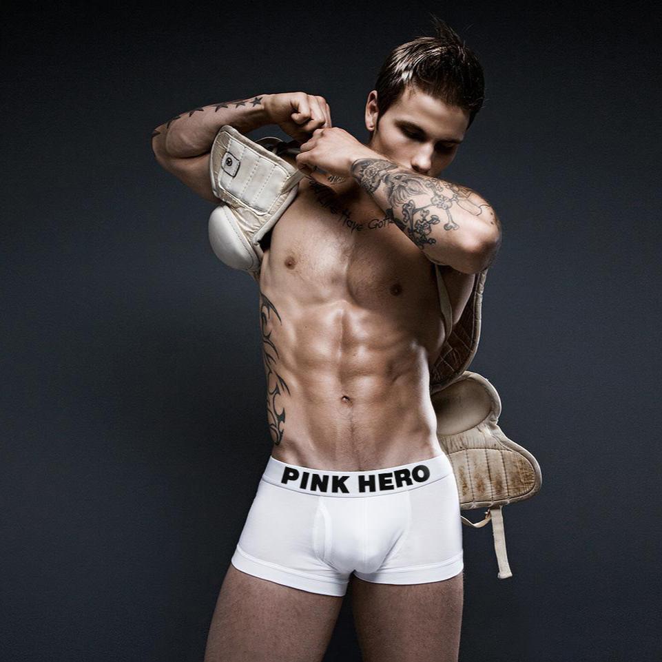 Men's Boxer Shorts PINK HERO