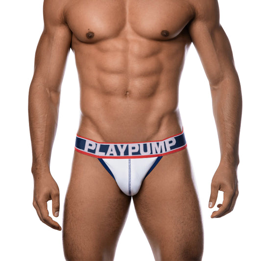 Cueca Branca/Vermelha Homem PLAYPUMP