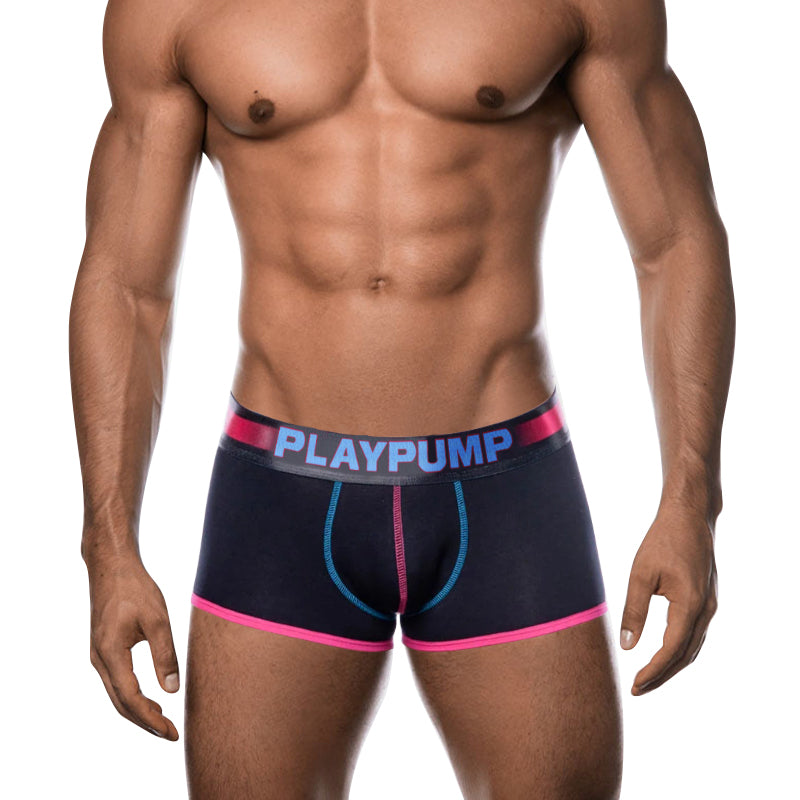 Boxer Preto/Vermelho Homem PLAYPUMP