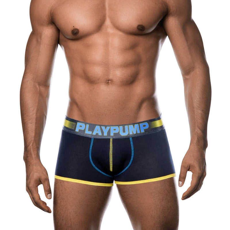 Boxer Preto/Amarelo Homem PLAYPUMP