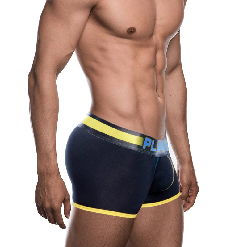 Boxer Preto/Amarelo Homem PLAYPUMP