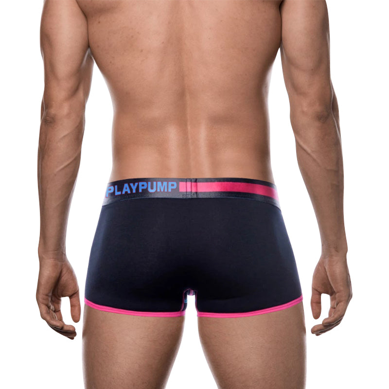 Boxer Preto/Vermelho Homem PLAYPUMP