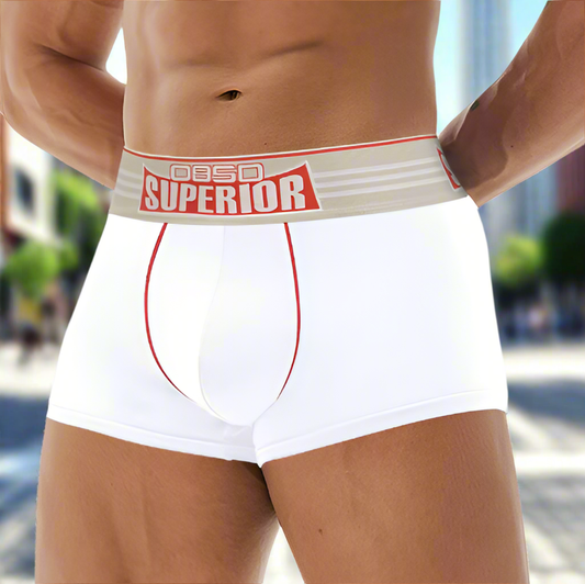 Boxer Blanc Homme BS SUPERIOR - Confort et Élégance au Quotidien